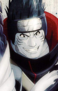 strongest akatsuki members - Kisame Hoshigaki using his shark-like abilities