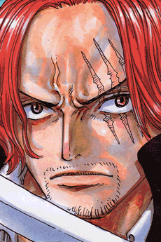 Shanks with his high bounty, showcasing his power and influence